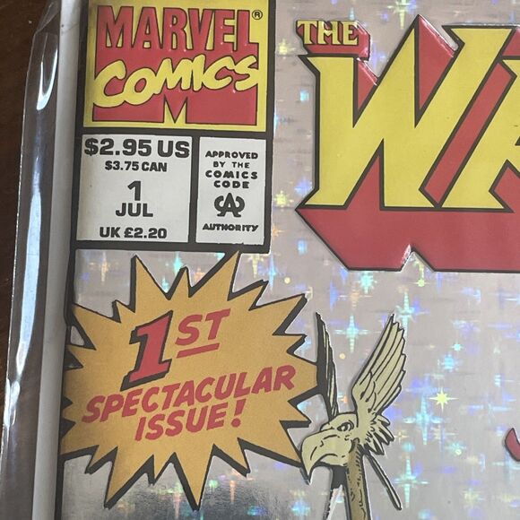 "THE WARLOCK CHRONICLES" #1 PRISM CHROME COVER MARVEL COMIC VF 1993 - Picture 2 of 9